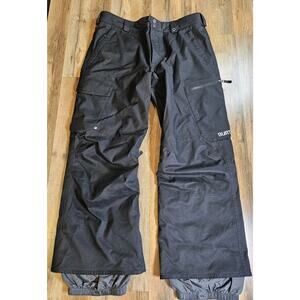 Burton Black Dry Ride Cargo snowboard Pants for Men
